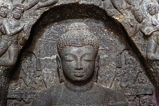 Grottes d'Ellora-Grottes bouddhistes-033